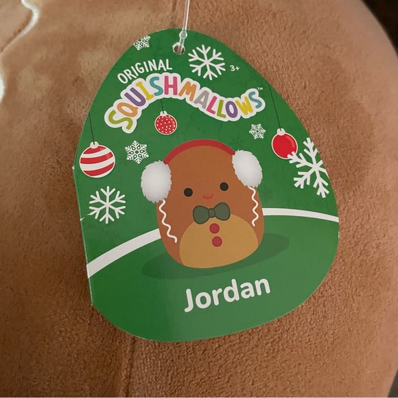 Squishmallows Jordan The Gingerbread With Earmuffs Size 12” 11/29/21 Squishdate - Picture 9 of 15